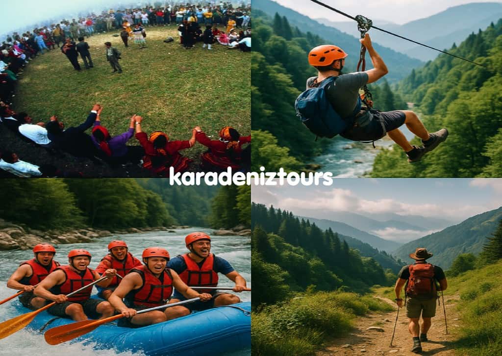 Karadeniz turu, doğa yürüyüşleri, rafting ve macera aktiviteleri ile dolu eşsiz bölge deneyimi.