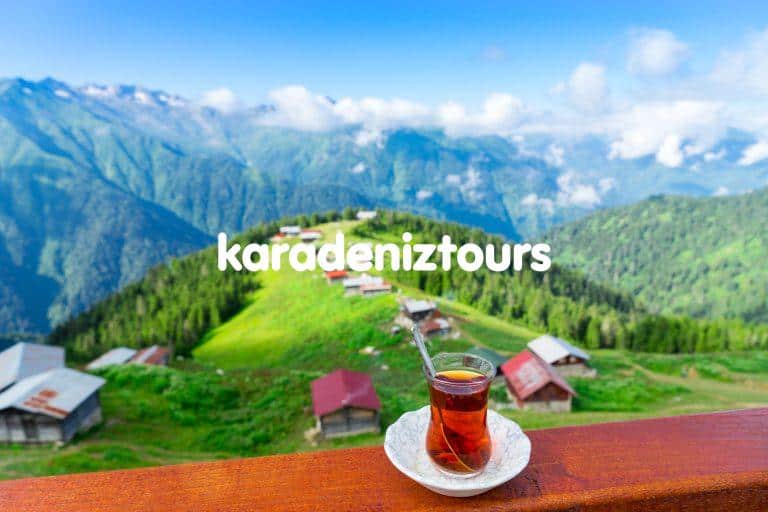 Karadeniz turları Rize çıkışlı doğal güzellikler ve çay bahçeleri manzarası.