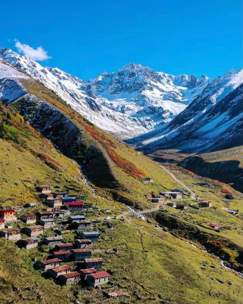 çeymaçur yaylası sisli doğa manzarası – rize doğa harikaları