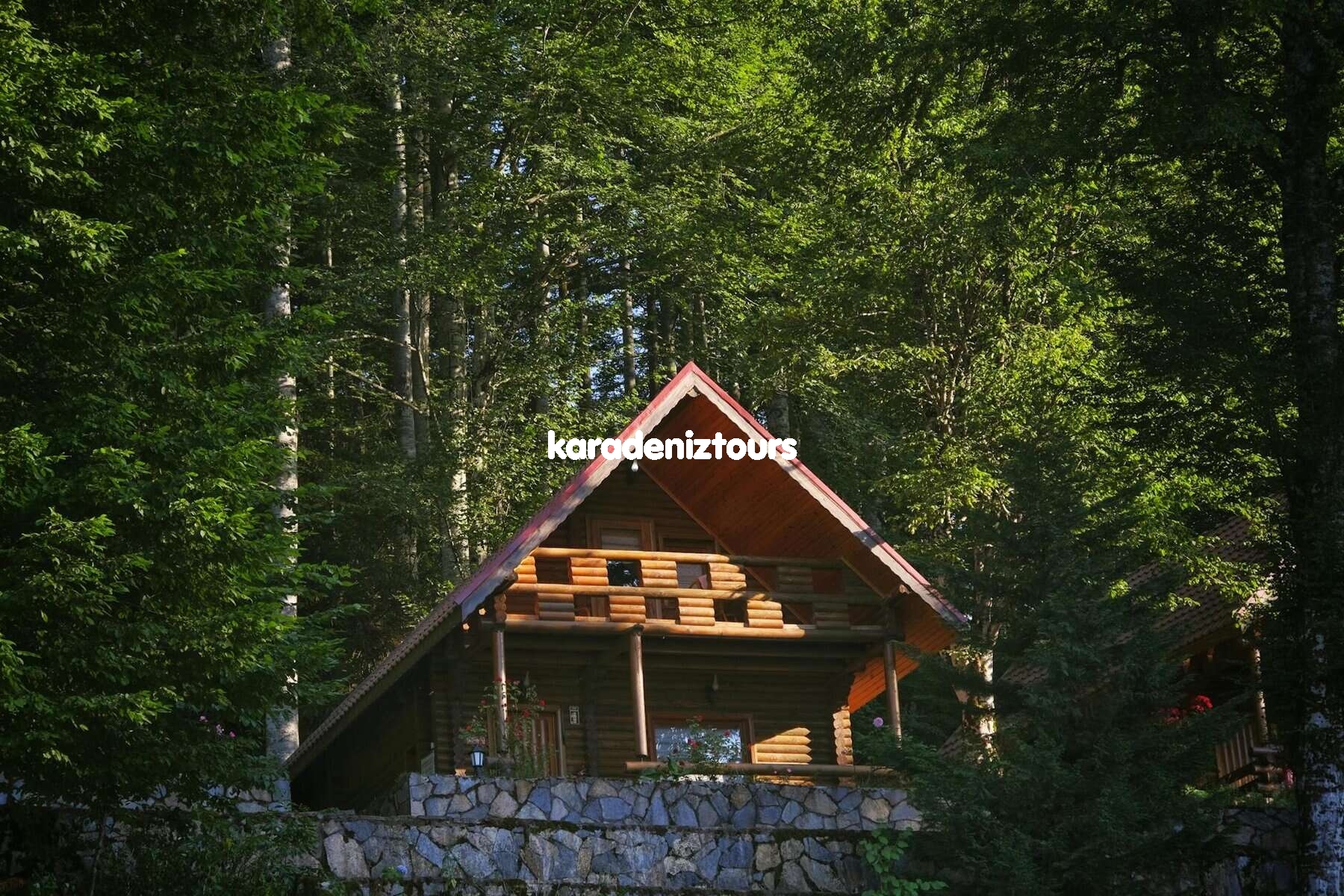 Rize kiralık bungalov dış görünüm